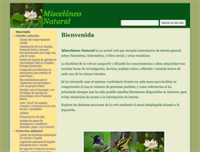 Tablet Screenshot of miscelaneanatural.org